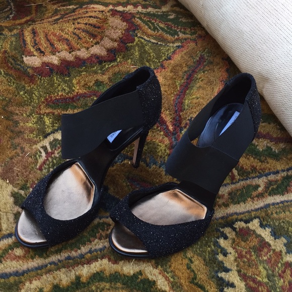 DVF Glitter Heels - Picture 3 of 5